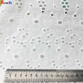 Soft Cotton Fabric African Clothing Schiffli Embroidery 100% Cotton Fabric Factory